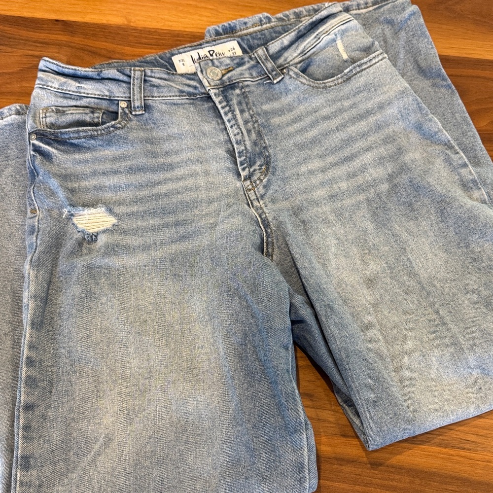 Indigo Rein Light Blue Relaxed Jeans